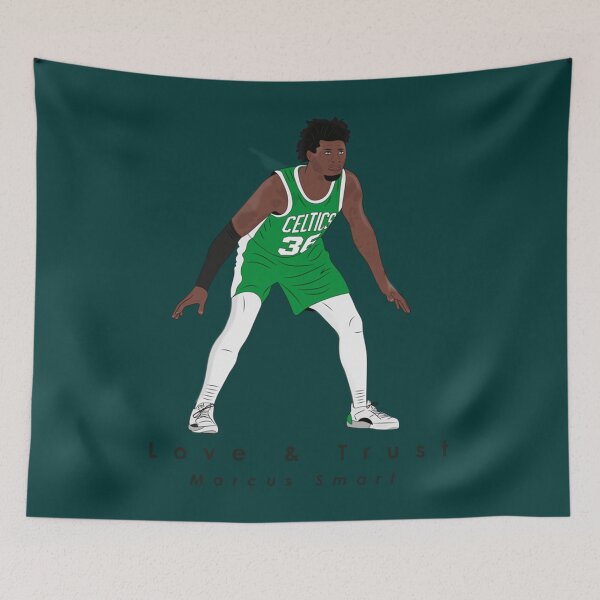 Item preview, Love _amp_ Trust Marcus Smart of The Boston Celtics   designed and sold by LittleKyleAS.