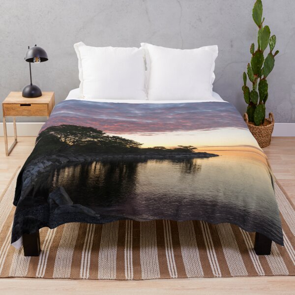 Item preview, Colorful Cove - Awaiting Sunrise on a Beach on Lake Ontario in Toronto designed and sold by Georgia Mizuleva.