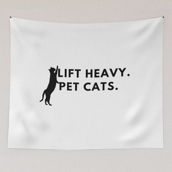 Item preview, Life Heavy, Pet Cats - Funny designed and sold by Redone Dzn.