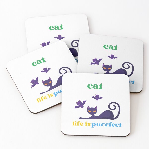 Item preview, cat life is purrfect designed and sold by DoraHappy.
