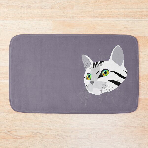 Item preview, Rainbow-Eyed Tabby Cat designed and sold by Beefleaf.