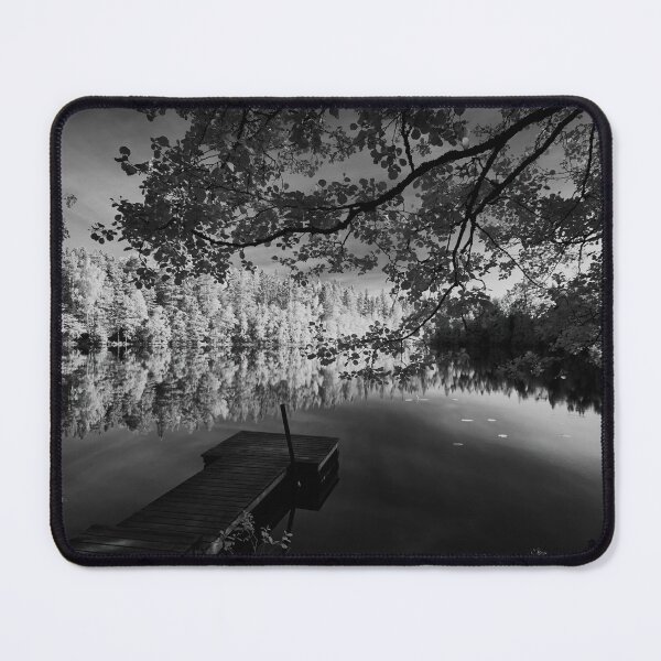 Item preview, Ruutana BW edit. Ruutana lake, Siuro designed and sold by Jouko Lehto Photography.