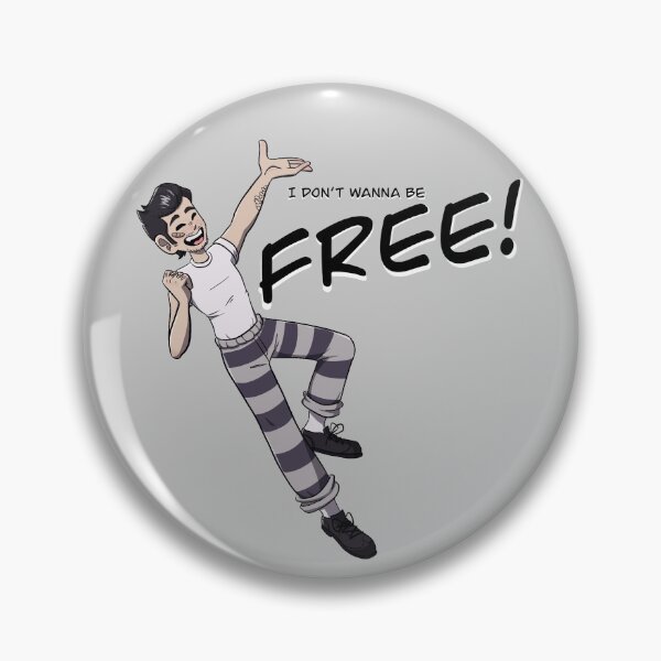 Item preview, Don’t Wanna Be Free! designed and sold by Ratt-teeth.