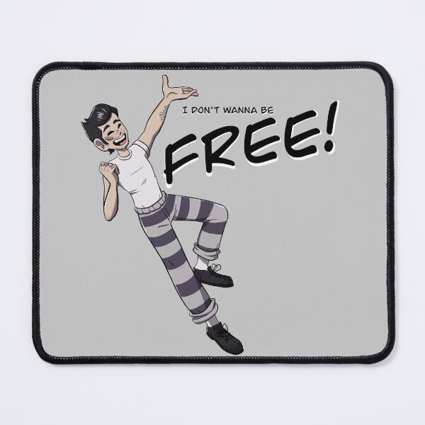 Item preview, Don’t Wanna Be Free! designed and sold by Ratt-teeth.