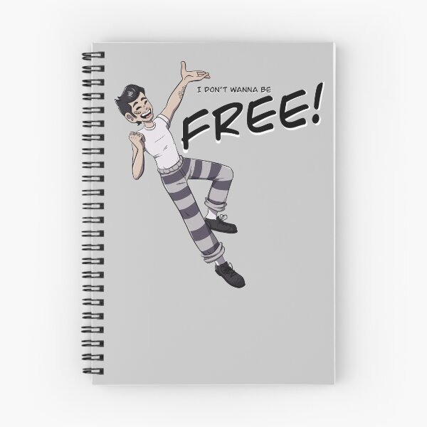 Item preview, Don’t Wanna Be Free! designed and sold by Ratt-teeth.