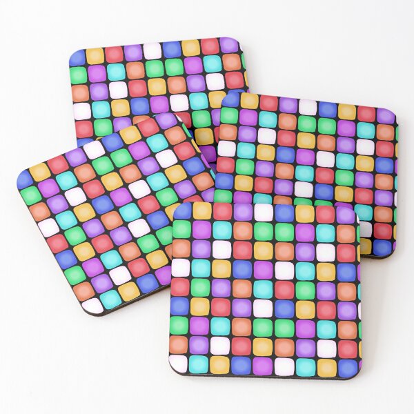 Aperçu de l'œuvre Lumières colorées de piste de danse disco créée et vendue par Lozzie Eliza Designs.