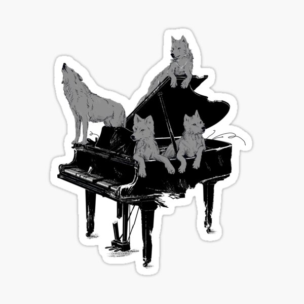Young Wolf Gang Sticker