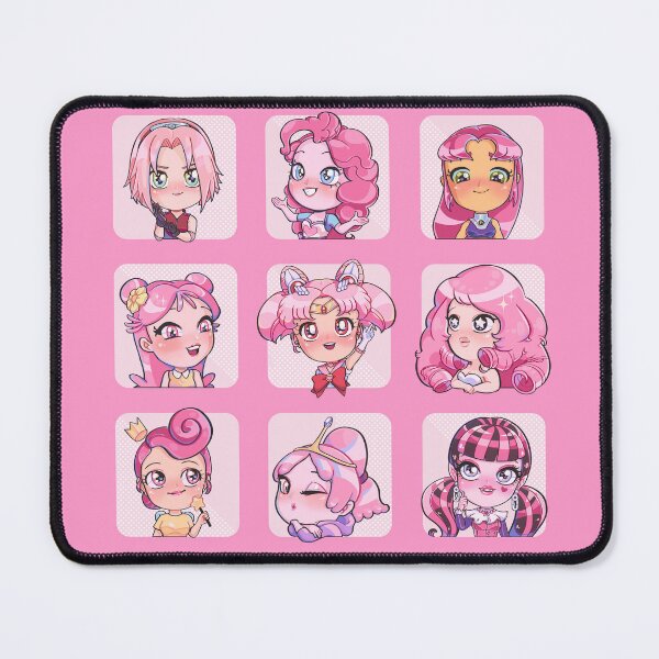 Item preview, 3x3 Pink Hair Characters designed and sold by MelTina.