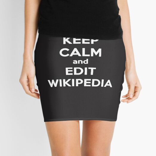 Wikipedia Mini Skirts for Sale