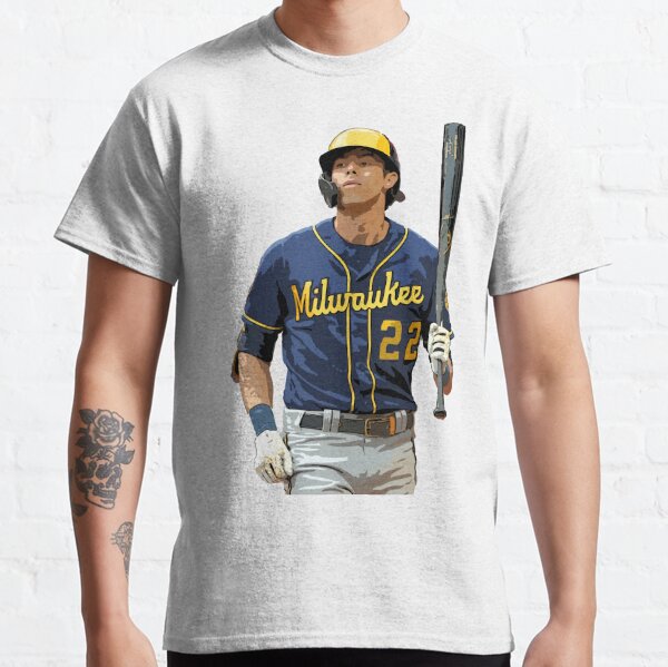 MLB Milwaukee Brewers (Christian Yelich) Men's T-Shirt