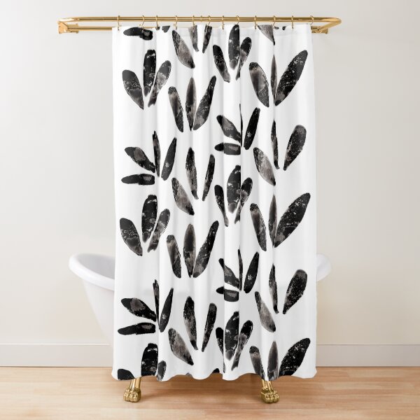 Feuilles 8 Shower Curtain