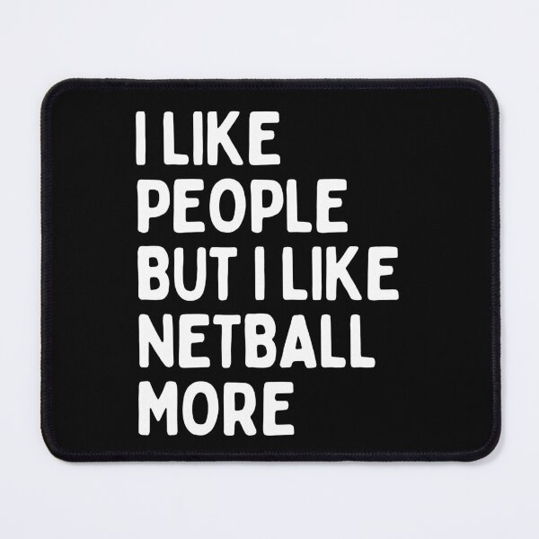 Item preview, I like people BUT I like netball more designed and sold by TheGreenGoat.