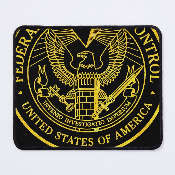 Item preview, Federal Bureau of Control Control Game Logo Distressed Logo designed and sold by HenryReed1.