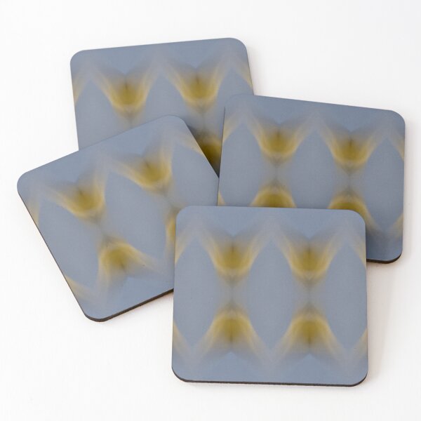 Item preview, Symmetric pattern, metallic yellow meets silver gray designed and sold by Adriana Mueller.