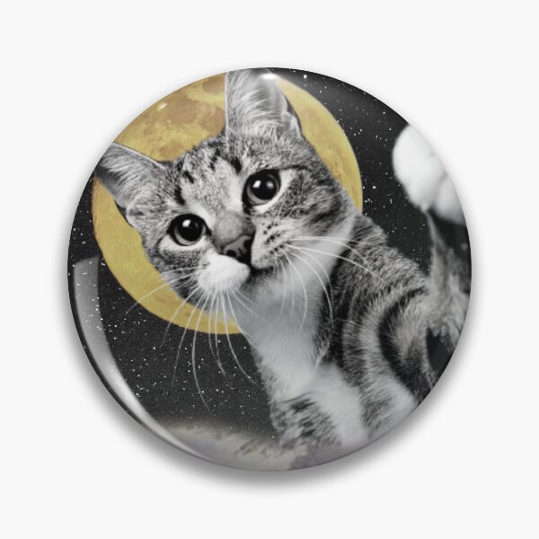 Item preview, cat moon designed and sold by Panorama71.