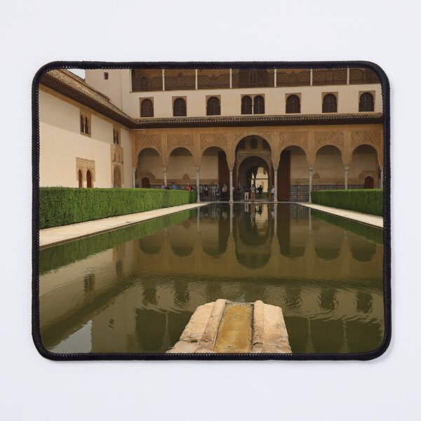 Item preview, Courtyard at Alhambra palace, Granada, Spain designed and sold by Anita van Gendt.