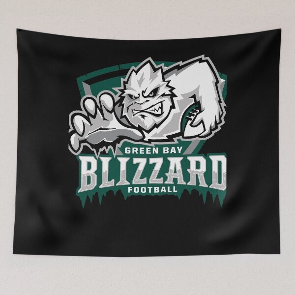 Item preview, grend bay blizzard football   designed and sold by HenryReed1.
