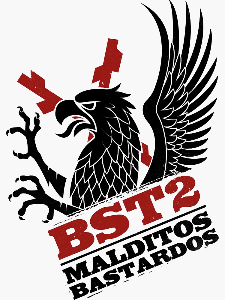 "Inglourious Basterds logo " Sticker for Sale by HenryReed1 Redbubble