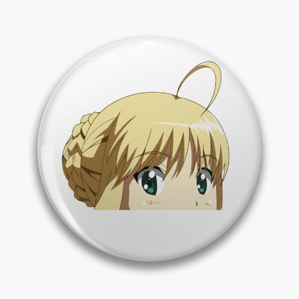 Item preview, Saber Fate Stay Night Peeker designed and sold by OtakuBoiz.