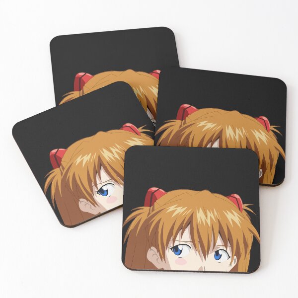 Item preview, Shy Asuka Langley Peeker designed and sold by OtakuBoiz.