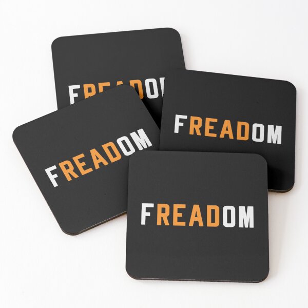 Item preview, Freadom - Funny reading quotes  designed and sold by UpshirShopp.