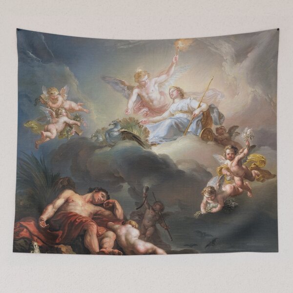 Item preview, The Goddess Juno entering the Realm of Sleep - Luis López Piquer designed and sold by Onodera.