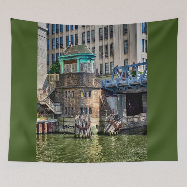 Item preview, The Bridge Tenders House on the Chicago River designed and sold by Kathy Weaver.