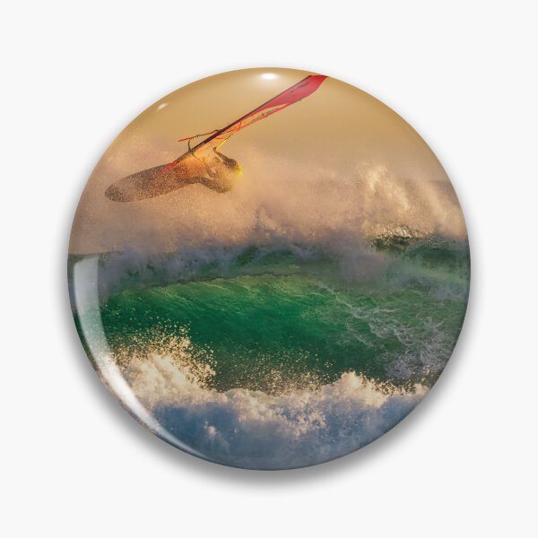 Item preview, windsurfer riding the lip designed and sold by ydsdesigns.