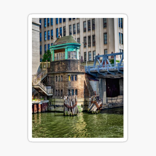 Item preview, The Bridge Tenders House on the Chicago River designed and sold by Kathy Weaver.