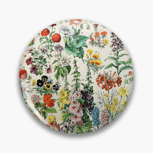 Item preview, Adolphe Millot Fleurs Botanical designed and sold by Leilaarros.