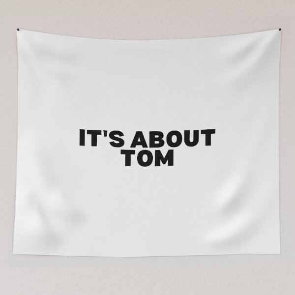 Item preview, It's about Tom - Black & White edition designed and sold by Spiffle.