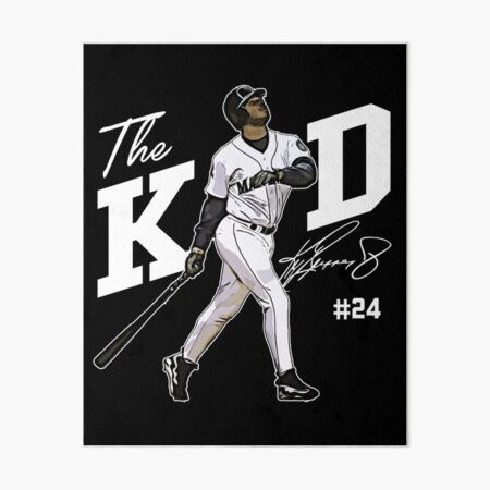 Ken Griffey Jr. Swing Art Board Print for Sale by RatTrapTees