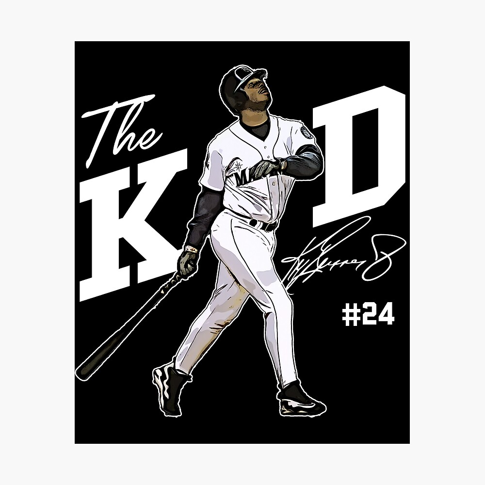 Mens Custom Ken Griffey Jr. The Kid Graphic Tee: Baseball