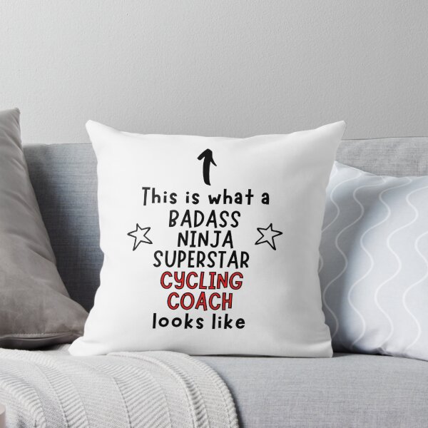 Item preview, This is what a Badass, Ninja, Superstar, cycling coach looks like designed and sold by TheGreenGoat.