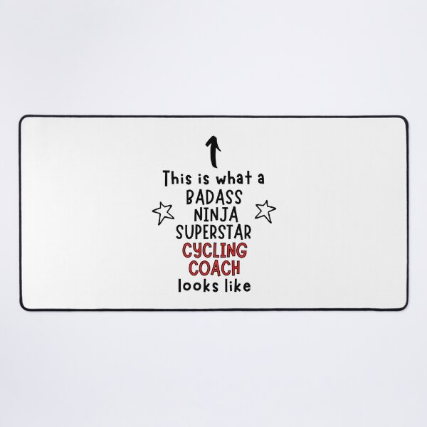 Item preview, This is what a Badass, Ninja, Superstar, cycling coach looks like designed and sold by TheGreenGoat.
