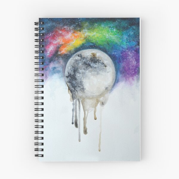 Item preview, Melting Moon Painting designed and sold by Opal Essence Finery.