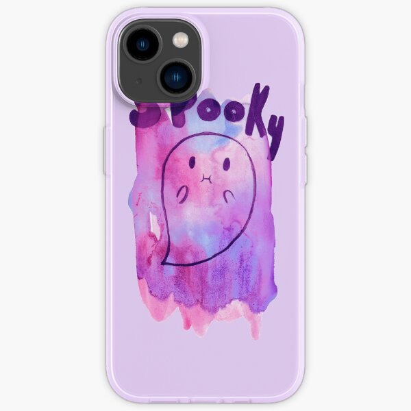 "Spooky Purple Watercolor Ghost" iPhone Case for Sale by SaradaBoru