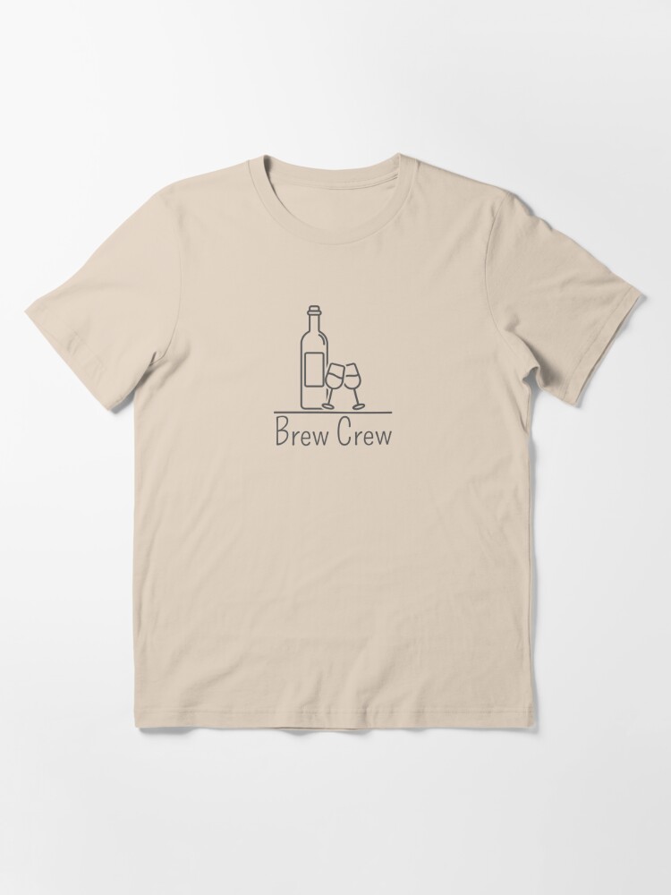 Brew Crew - White Essential T-Shirt for Sale by SaturdayACD