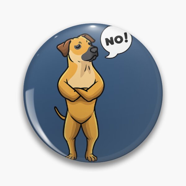 Item preview, Yellow Black Mouth Cur Stubborn No Dog designed and sold by SaHoad.
