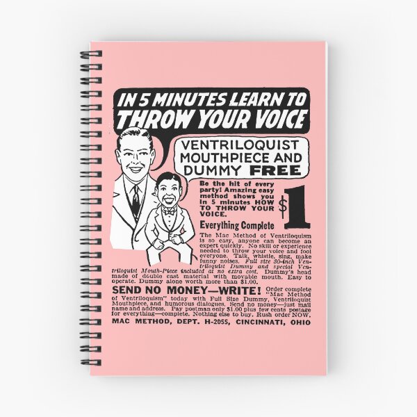 Artikelvorschau, BE A VENTRILOQUIST - ANZEIGE entworfen und verkauft von ThrowbackAds.