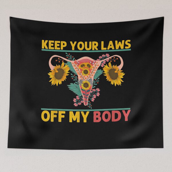 Item preview, Laws Off My Body Abortion Feminism Pro Choice Women Rights T-Shirt designed and sold by stanton88.