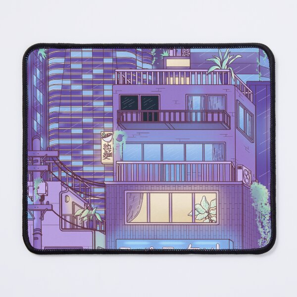 Item preview, Overgrown skyline designed and sold by Cool Cat With Hat Art.