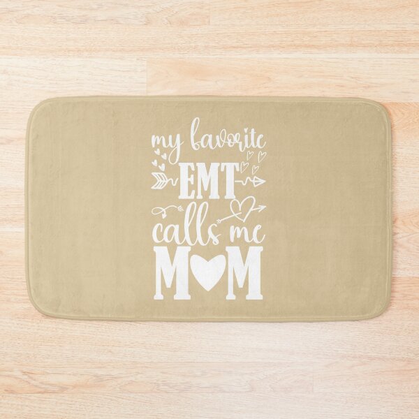 Item preview, My Favorite Emt Calls Me Mom Funny Gift for Moms designed and sold by ZANKELLO.