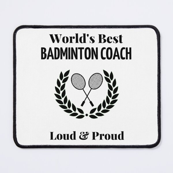 Item preview, World's best badminton coach designed and sold by TheGreenGoat.