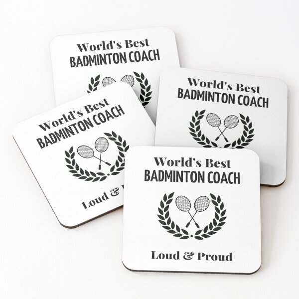 Item preview, World's best badminton coach designed and sold by TheGreenGoat.