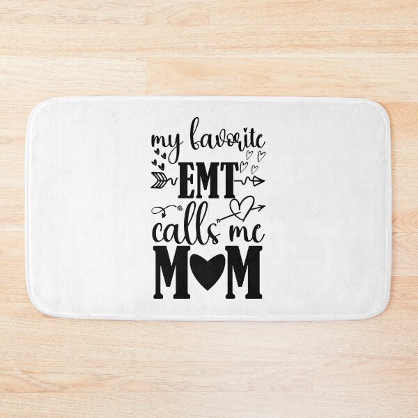Item preview, My Favorite Emt Calls Me Mom Funny Gift for Moms designed and sold by ZANKELLO.