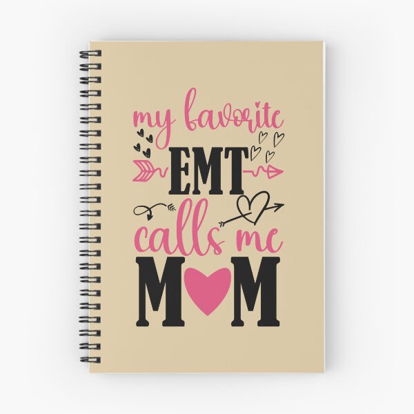 Item preview, My Favorite Emt Calls Me Mom Funny Gift for Moms designed and sold by ZANKELLO.