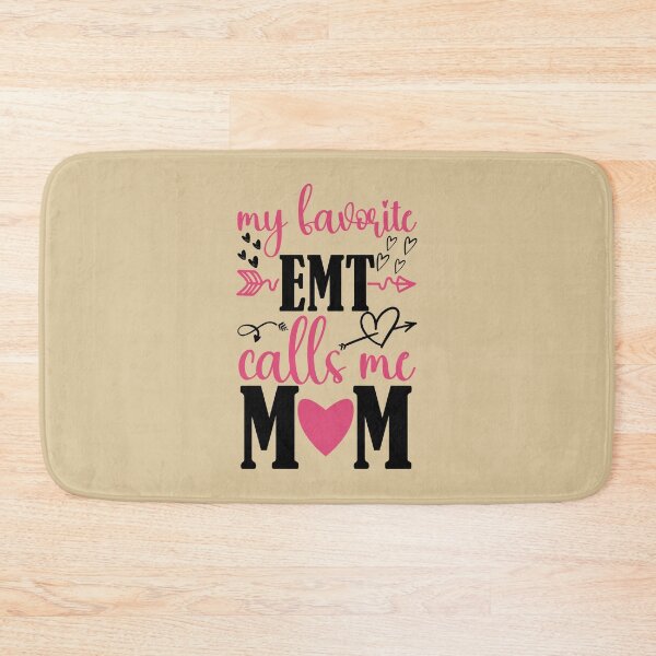 Item preview, My Favorite Emt Calls Me Mom Funny Gift for Moms designed and sold by ZANKELLO.