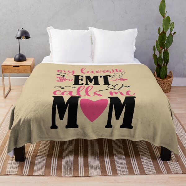 Item preview, My Favorite Emt Calls Me Mom Funny Gift for Moms designed and sold by ZANKELLO.