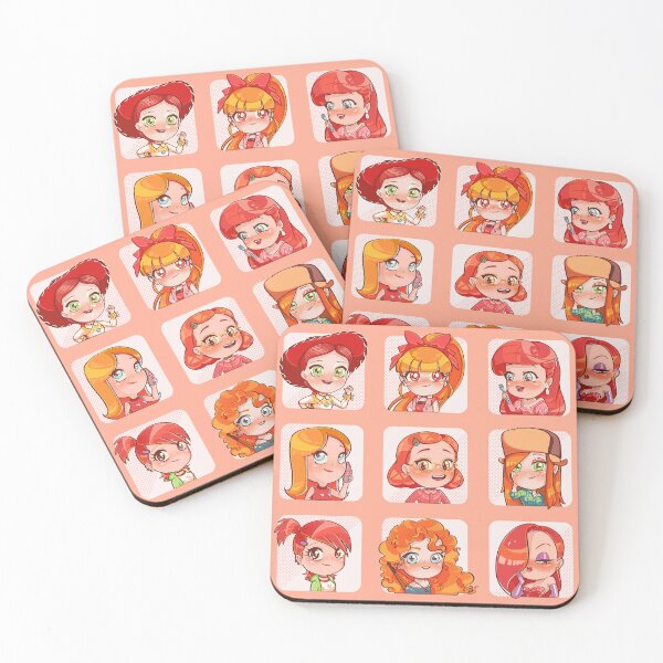 Item preview, 3x3 RedHeads designed and sold by MelTina.